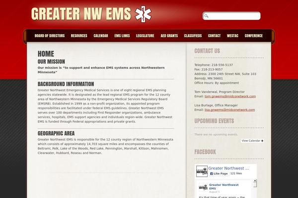 Frantic theme site design template sample