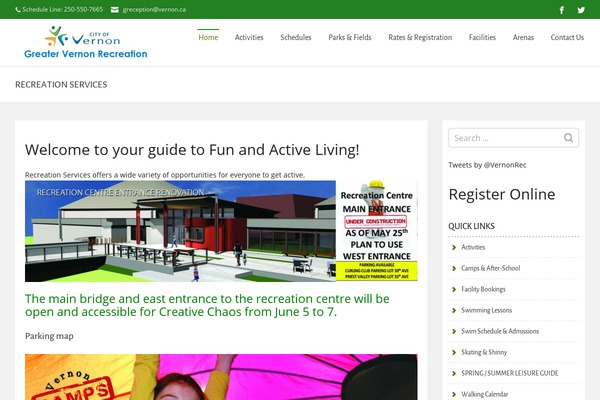 Skeleton theme site design template sample