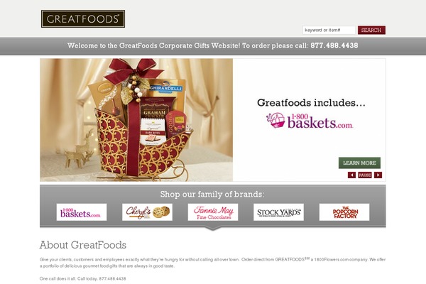 greatfoods.com site used Digital