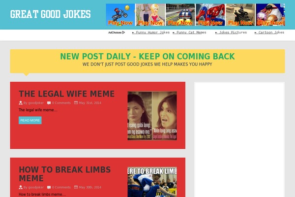 greatgoodjokes.com site used Blueblog