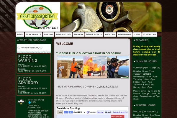 gunssporting2 theme websites examples