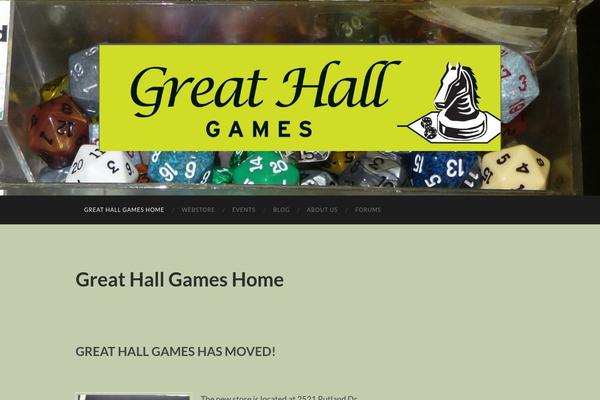 Hemingway theme site design template sample