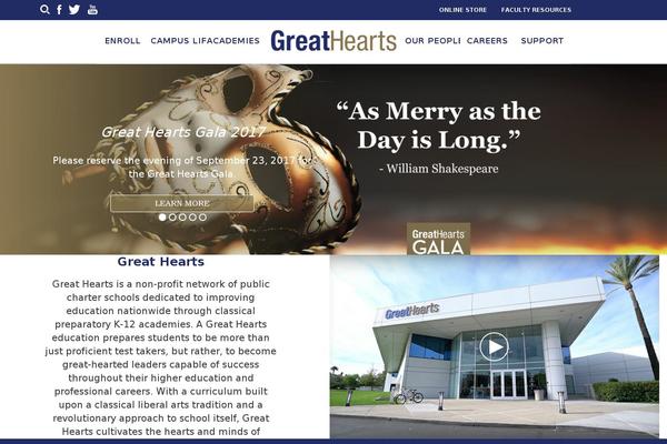 greatheartsaz.org site used Great-hearts