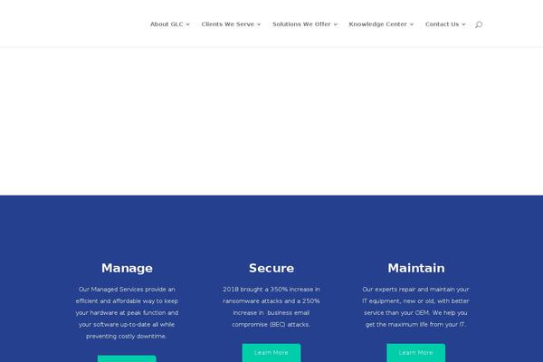 Divi theme site design template sample