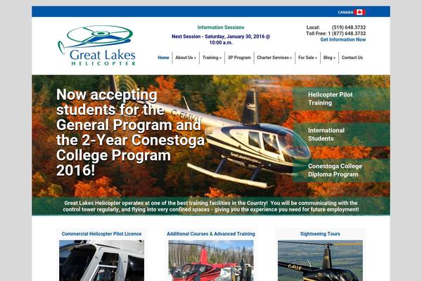 Lake theme site design template sample
