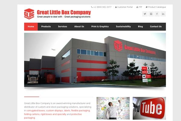 Centum theme site design template sample