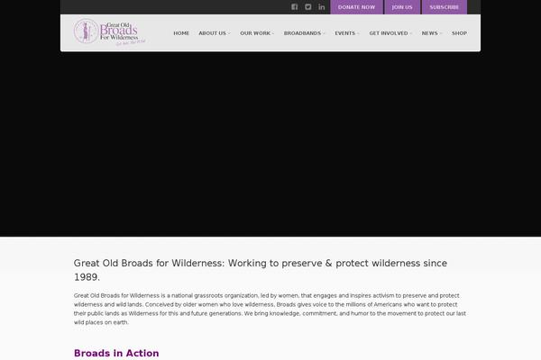 Site using Salient-core plugin