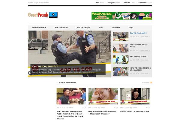 greatprank.com site used Defaulta