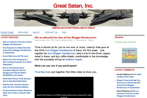 greatsataninc.com site used Cutline1.2-3columnsplit