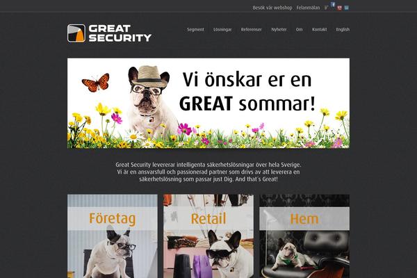 Reaction theme site design template sample