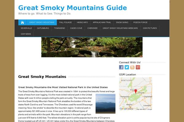 Site using WPFront Scroll Top plugin