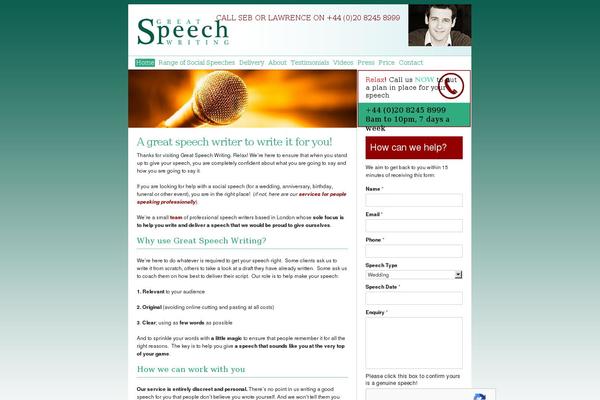 Schema Lite theme site design template sample