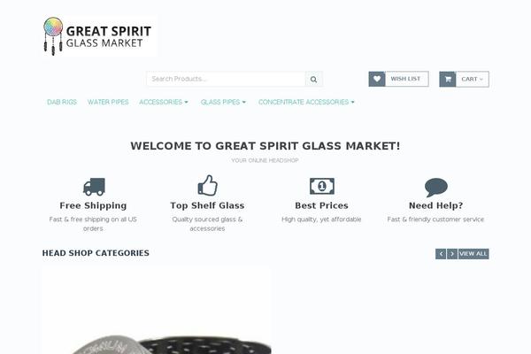 greatspiritglassmarket.com site used Mts_ecommerce