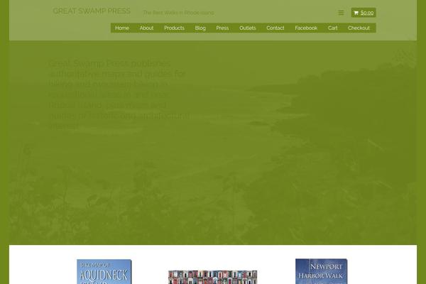 The Flat Shop theme site design template sample