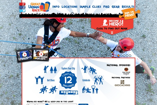 greaturbanrace.com site used Photography-blog