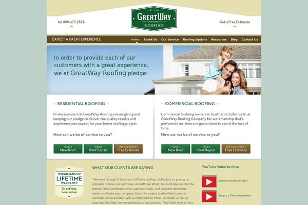 greatway theme websites examples