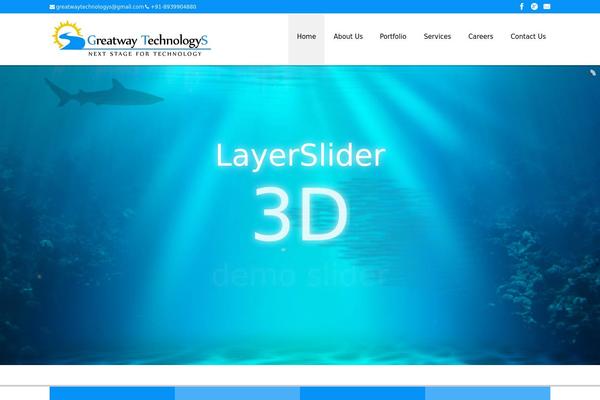King Power 1.05 theme site design template sample