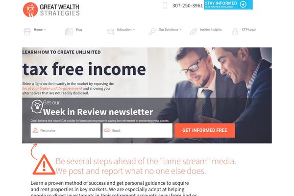 Glider theme site design template sample