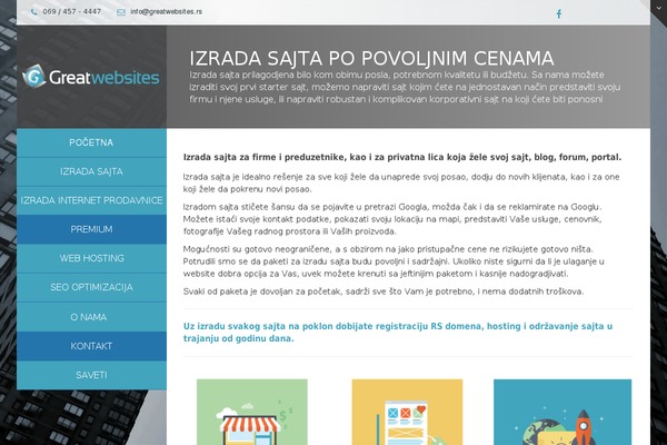 Blogrid theme site design template sample