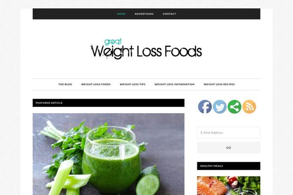 Daily Dish Pro theme site design template sample