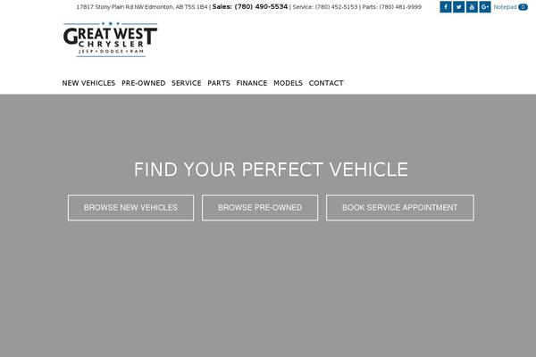 greatwestchrysler.com site used Strathcom