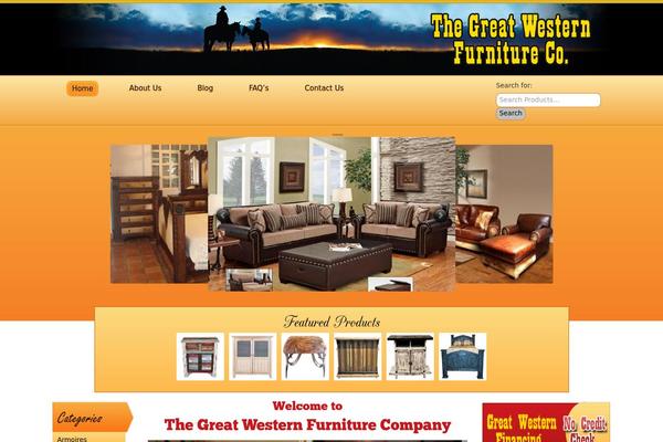 Roots theme site design template sample