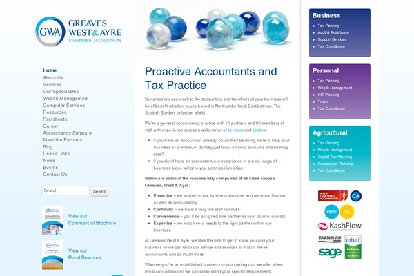 greaveswestayre.co.uk site used Gwa-by-cargo