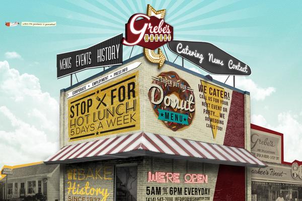 grebesbakery.com site used Mazzareli