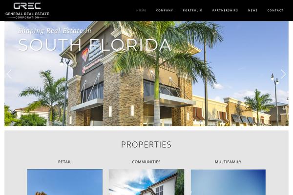 Bridge Child theme site design template sample