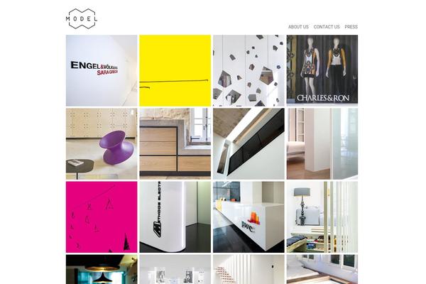 Flexible theme site design template sample