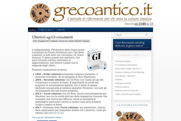 grecoantico.it site used WhiteHouse Pro