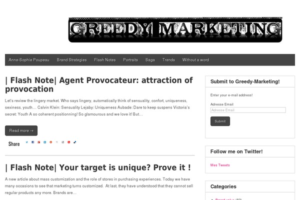 Gridiculous theme site design template sample