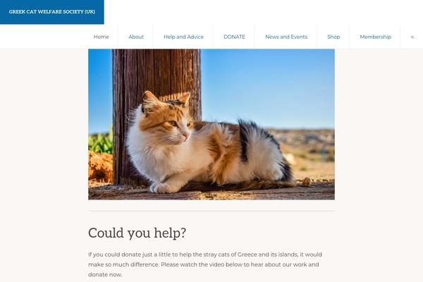 greekcats.org.uk site used Navigation-pro