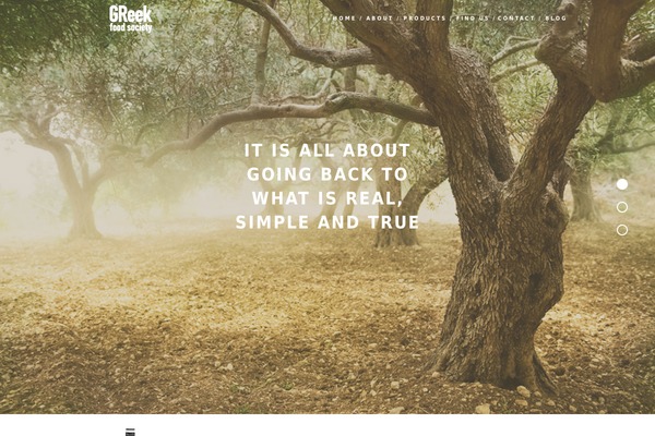 Haven theme site design template sample