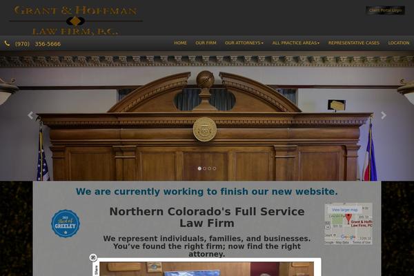 greeleylawyers.com site used Lawfather-theme