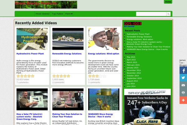 Covertvideopress theme site design template sample