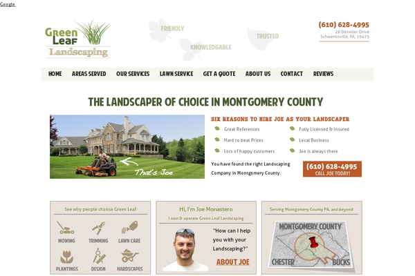 Smallbiz theme site design template sample