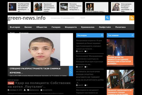 Metro theme site design template sample