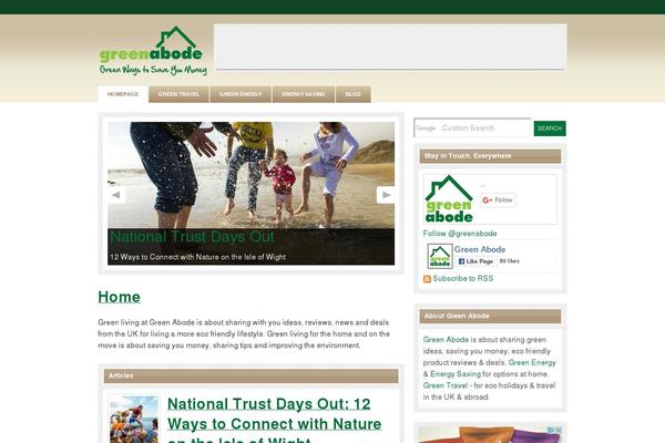 Hybrid theme site design template sample