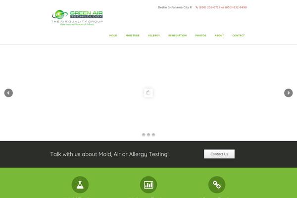 greenairtesting.com site used Smashing