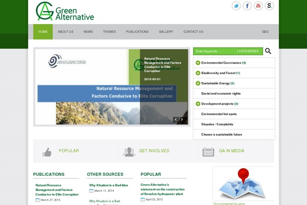 Politician theme site design template sample