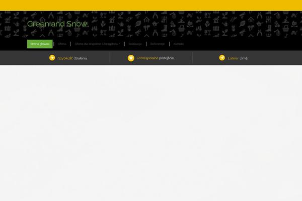 123garden theme site design template sample