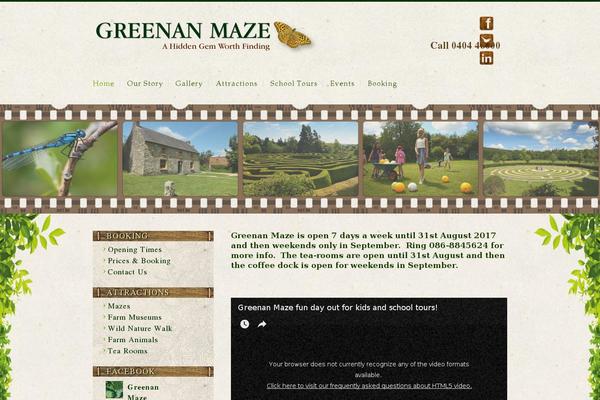 Nevada Child theme site design template sample