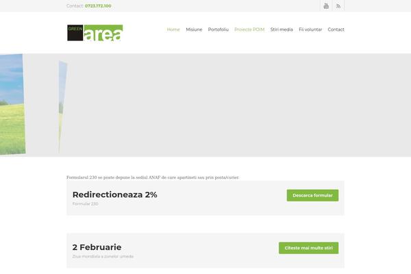 greenarea.ro site used Yalu