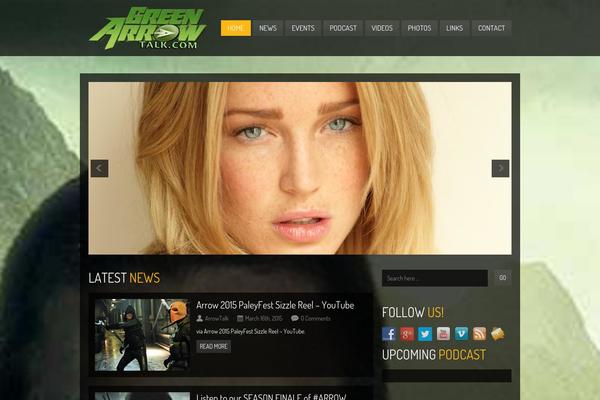 Clubber theme site design template sample