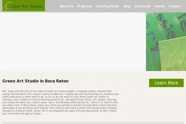 Green-theme theme site design template sample