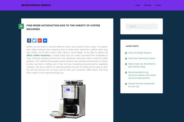 Kihon theme site design template sample