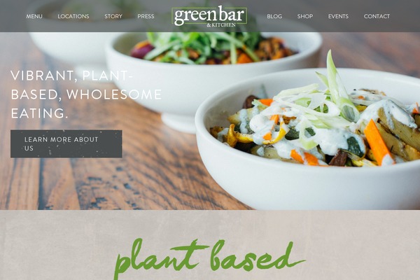 greenbarkitchen.com site used Gbk