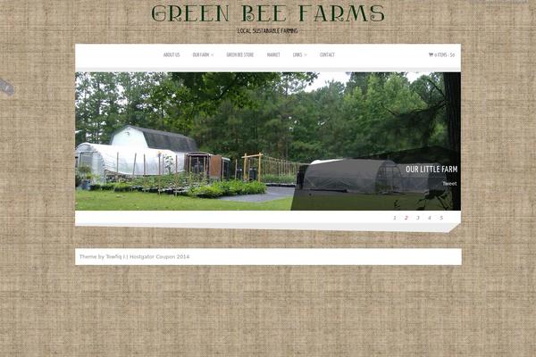 Zenon Lite theme site design template sample