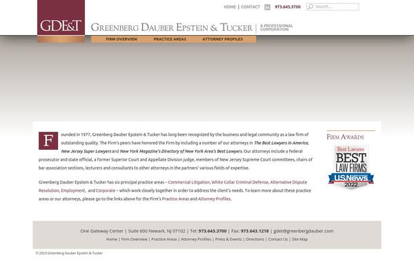 greenbergdauber.com site used Asenka_one